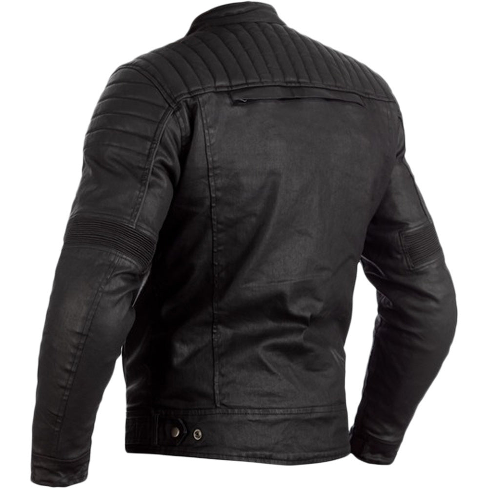 RST Wax Motorcycle Textile Jacket Brixton CE WP Classic Black