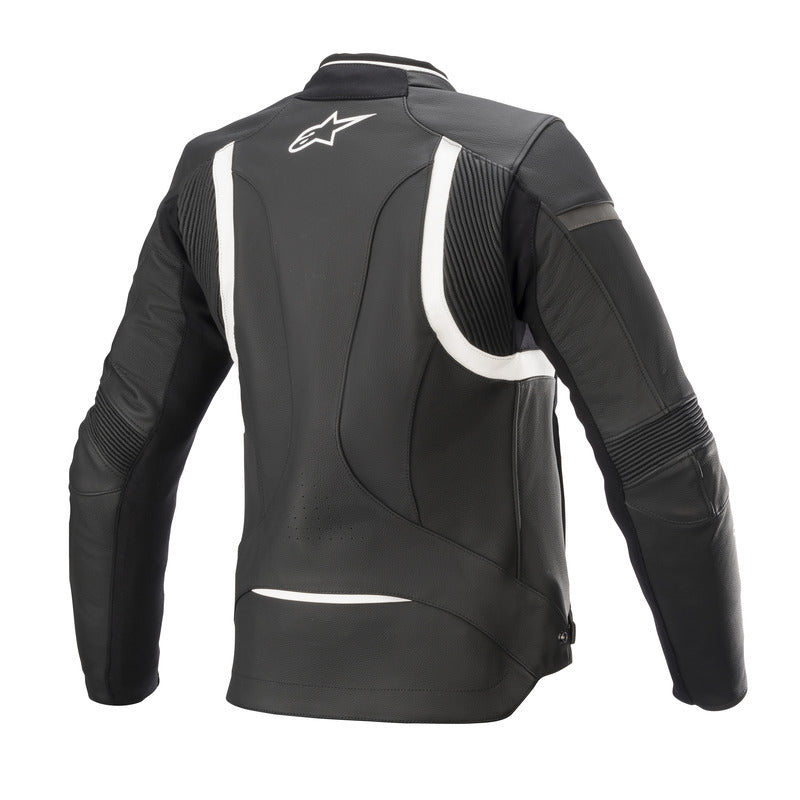 Alpinestars Ladies Leather Jacket Kira V2 Black/White