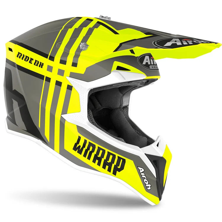 Airoh Wraap MX Off Road Motorbike Helmet