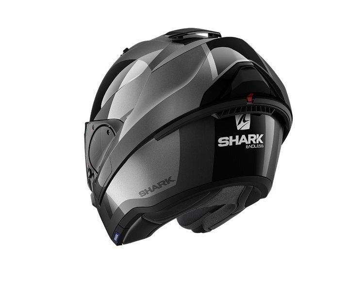 Shark Motorcycle Helmet Evo Modular Flip Endless Black