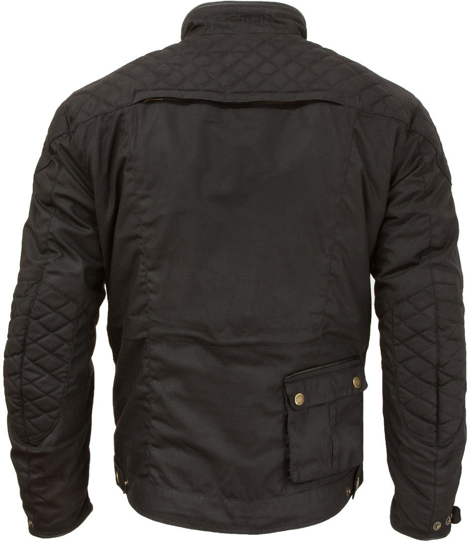 Merlin Motorcycle Textile Jacket Edale Cotec Black