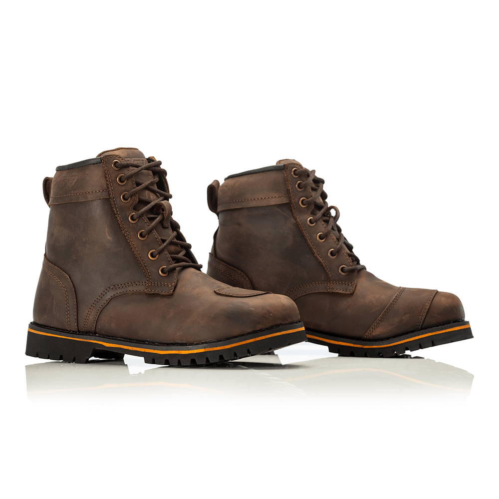 RST Roadster II WP Motorcycle Boots Brown