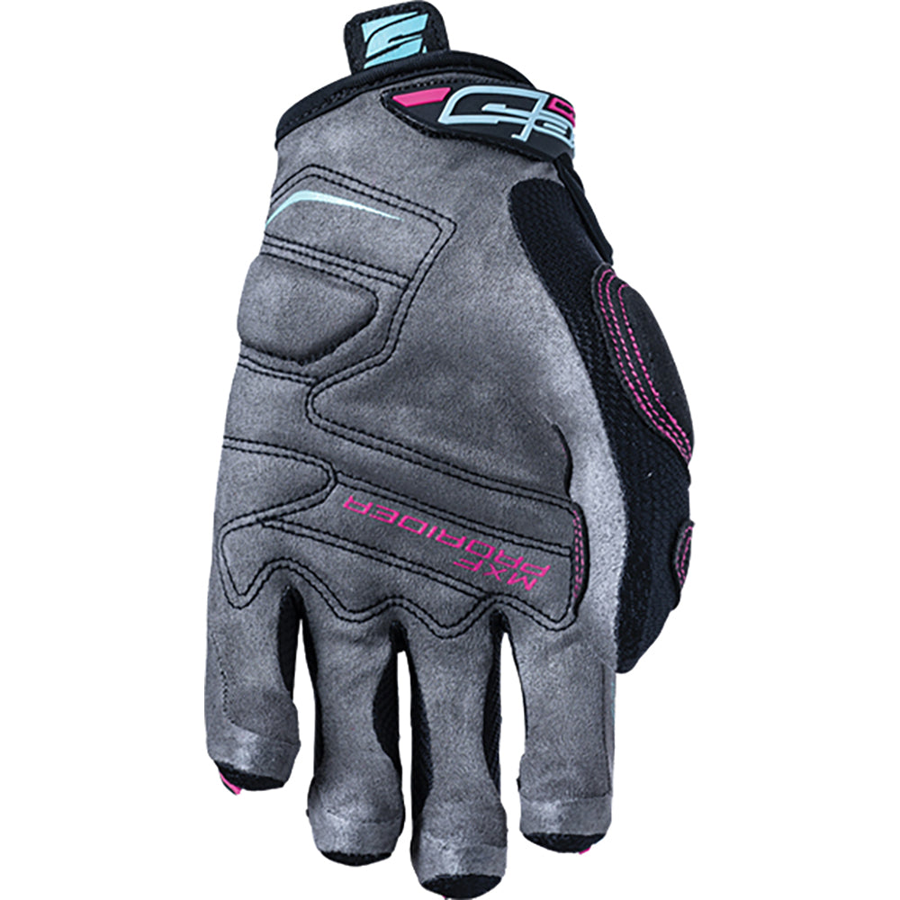 Five Women's Pro Rider MX Off Road Motorcycle Gloves Pink