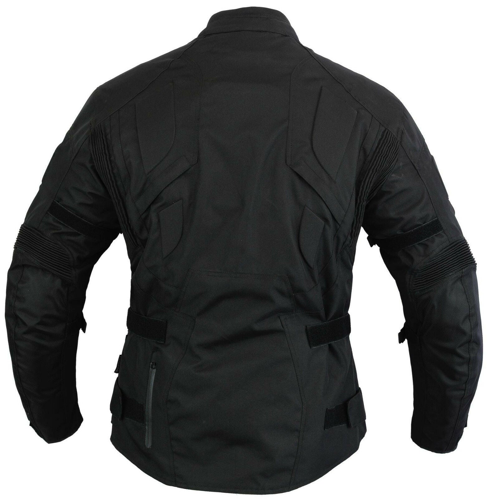 Bikers Gear Australia Cruze WP Motorcycle Textile Jacket Black