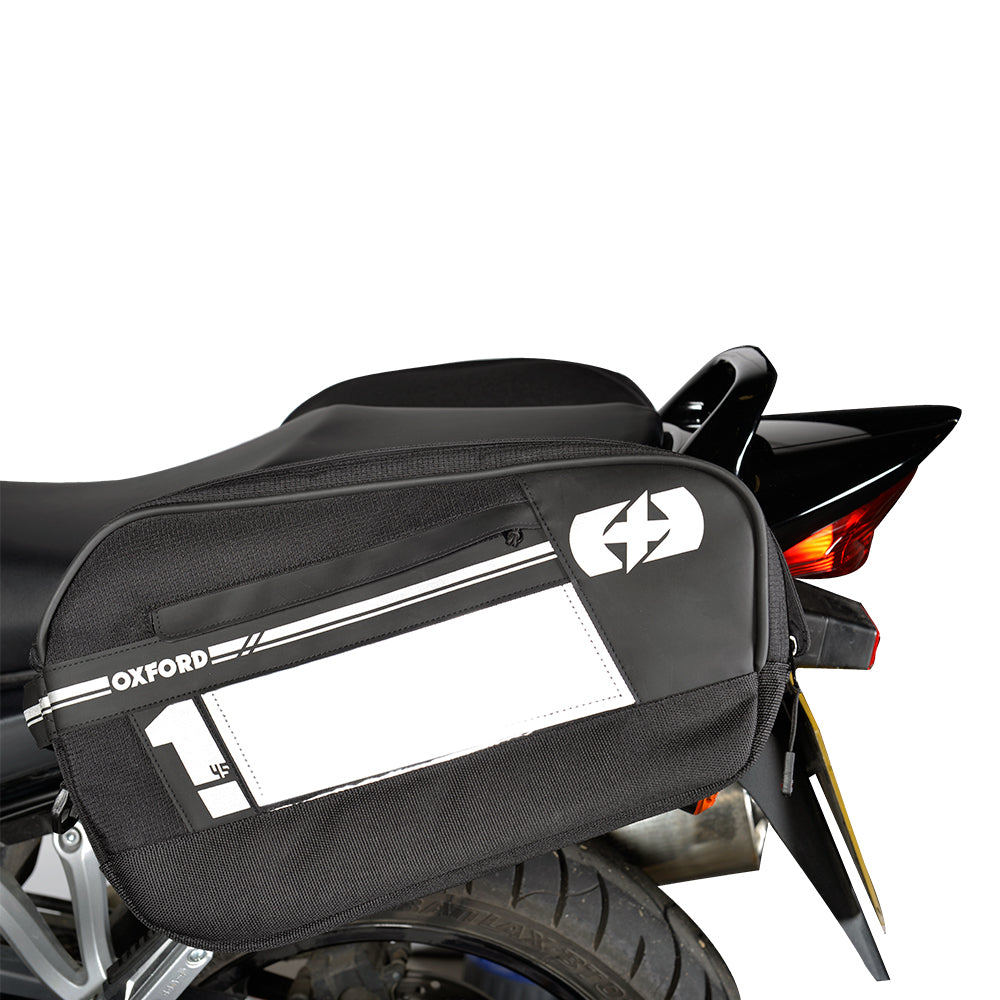 Oxford F1 Textile Motorcycle Panniers Set 45L