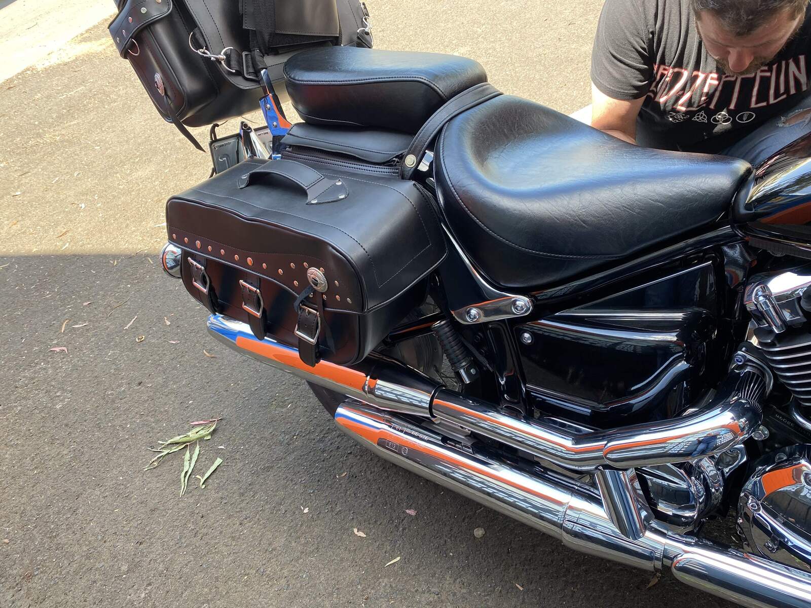 Australian made motorcycle discount saddlebags