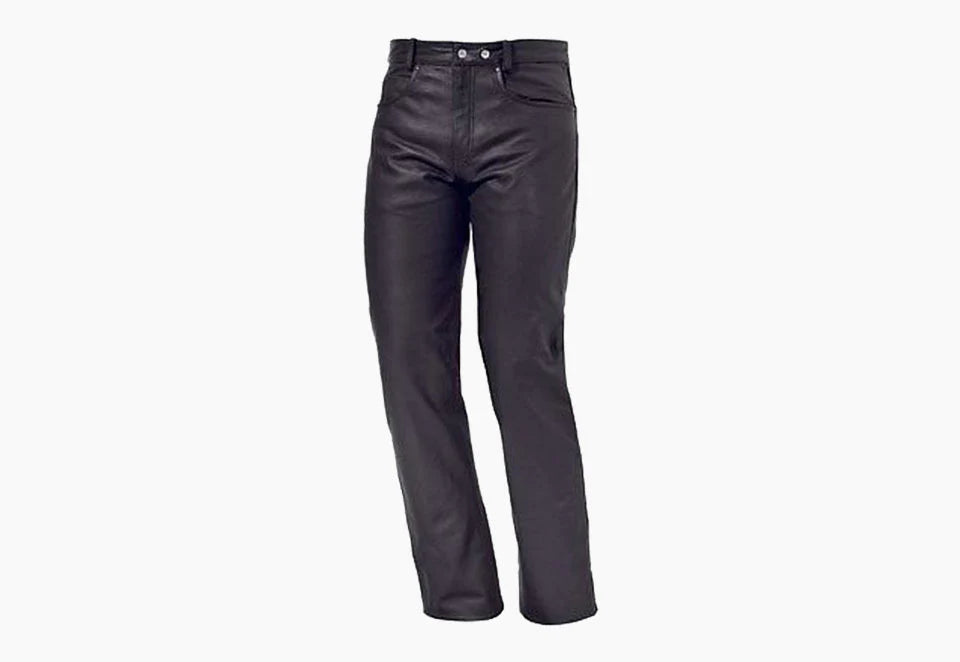Bikers Gear Australia Mens Hobart Leather Motorcycle Pants