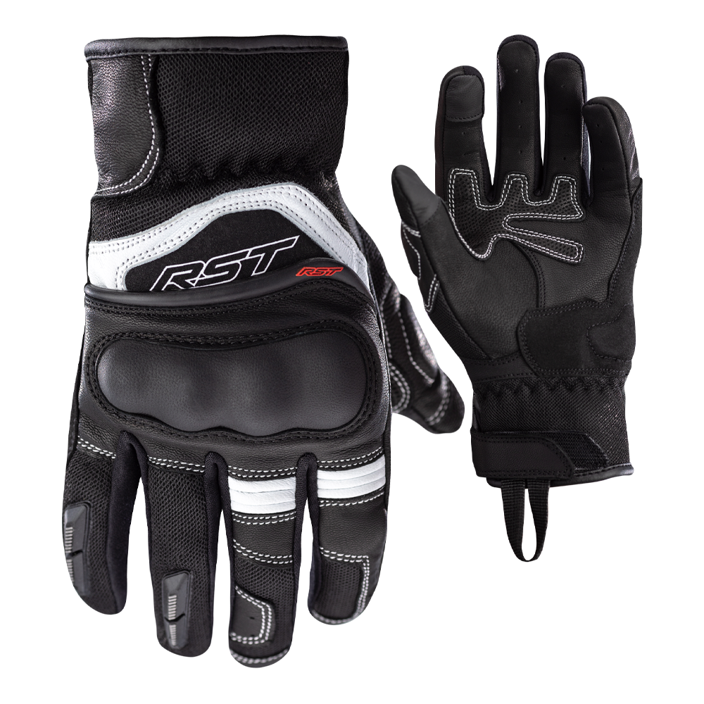 RST Motorcycle Gloves Urban Air 3 Vented Black/White