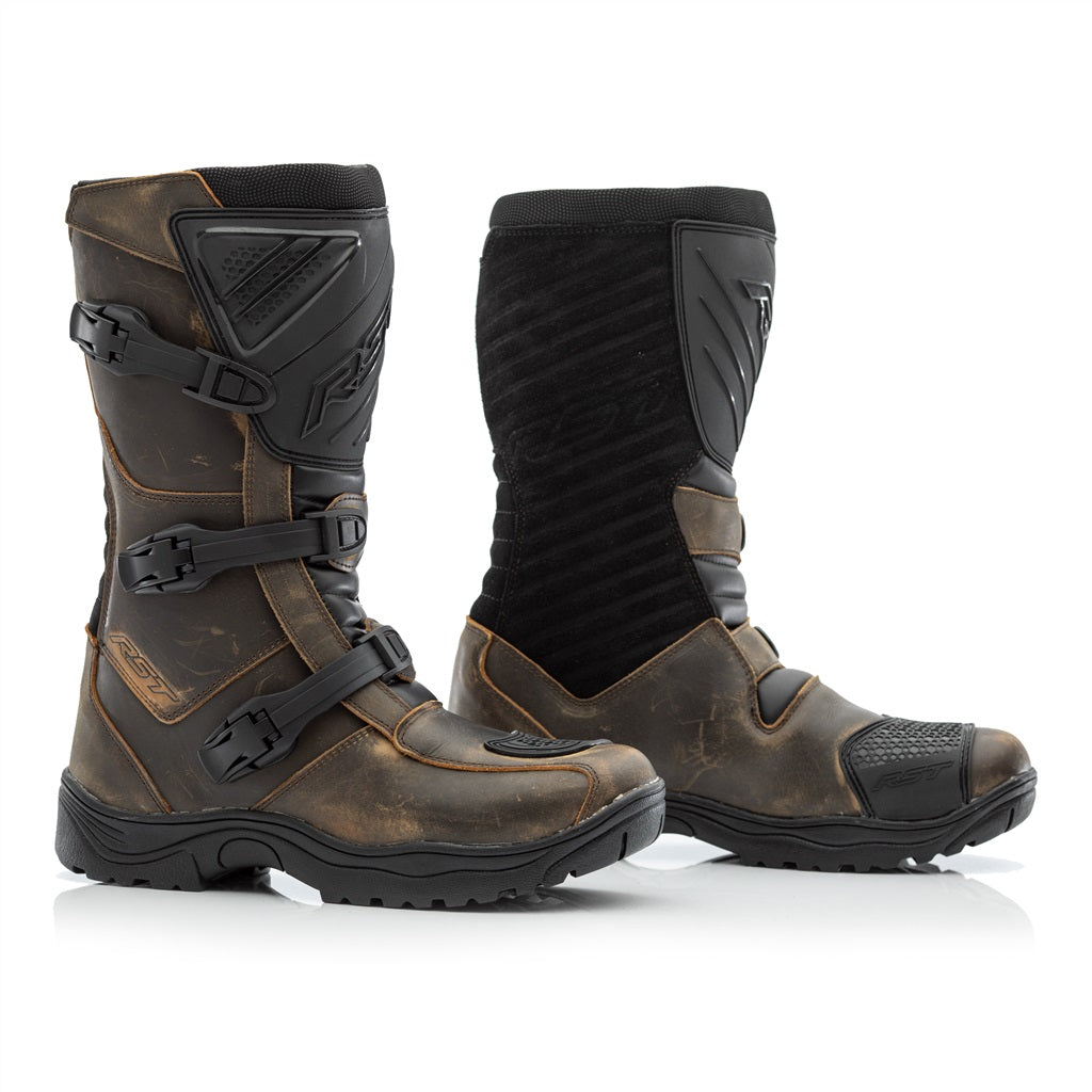 RST Raid WP Motorcycle Boots Brown