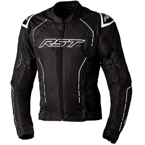 RST Motorbike Textile Jacket S-1 Vented Max Tex Black