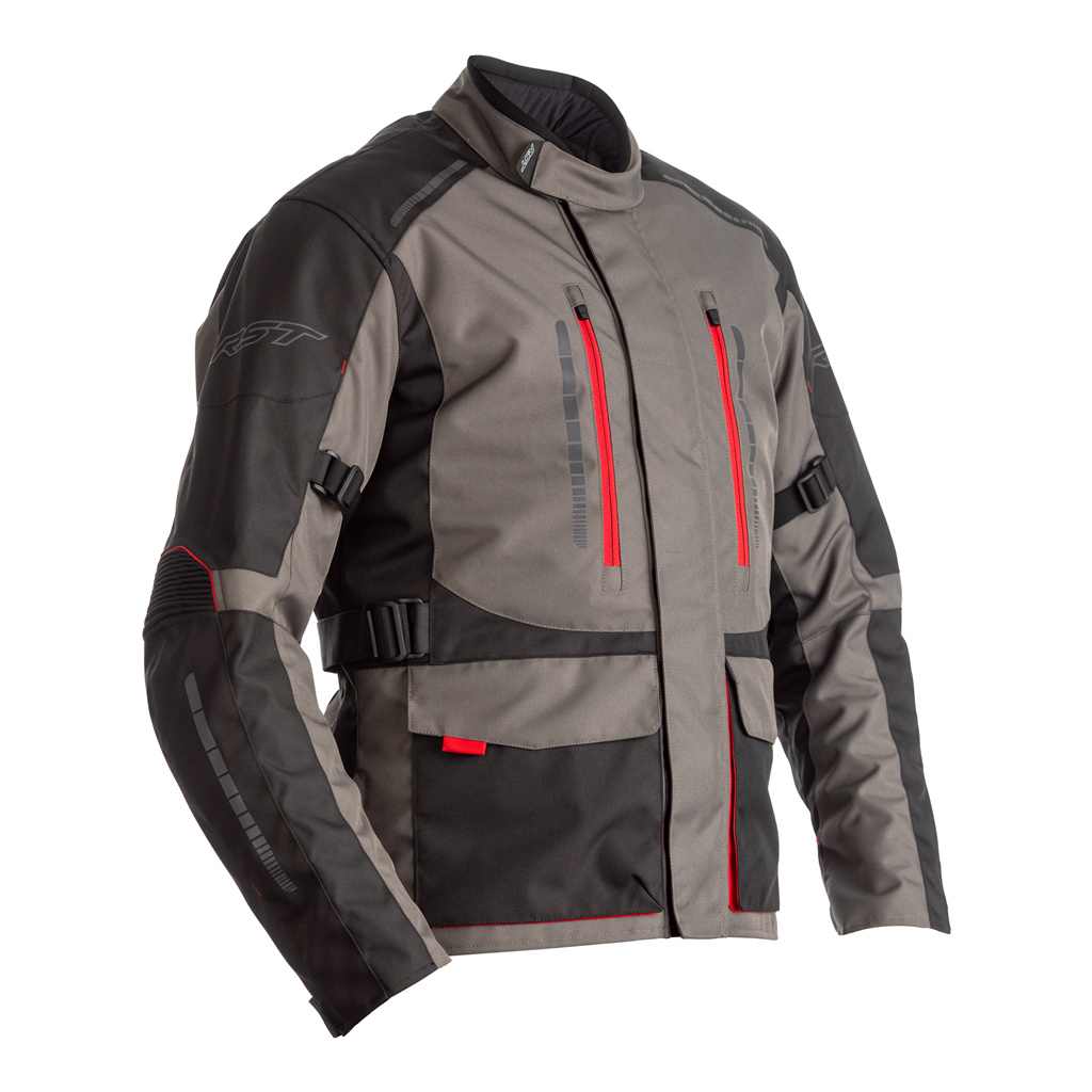 RST Motorcycle Textile Jacket Atlas WP Grey